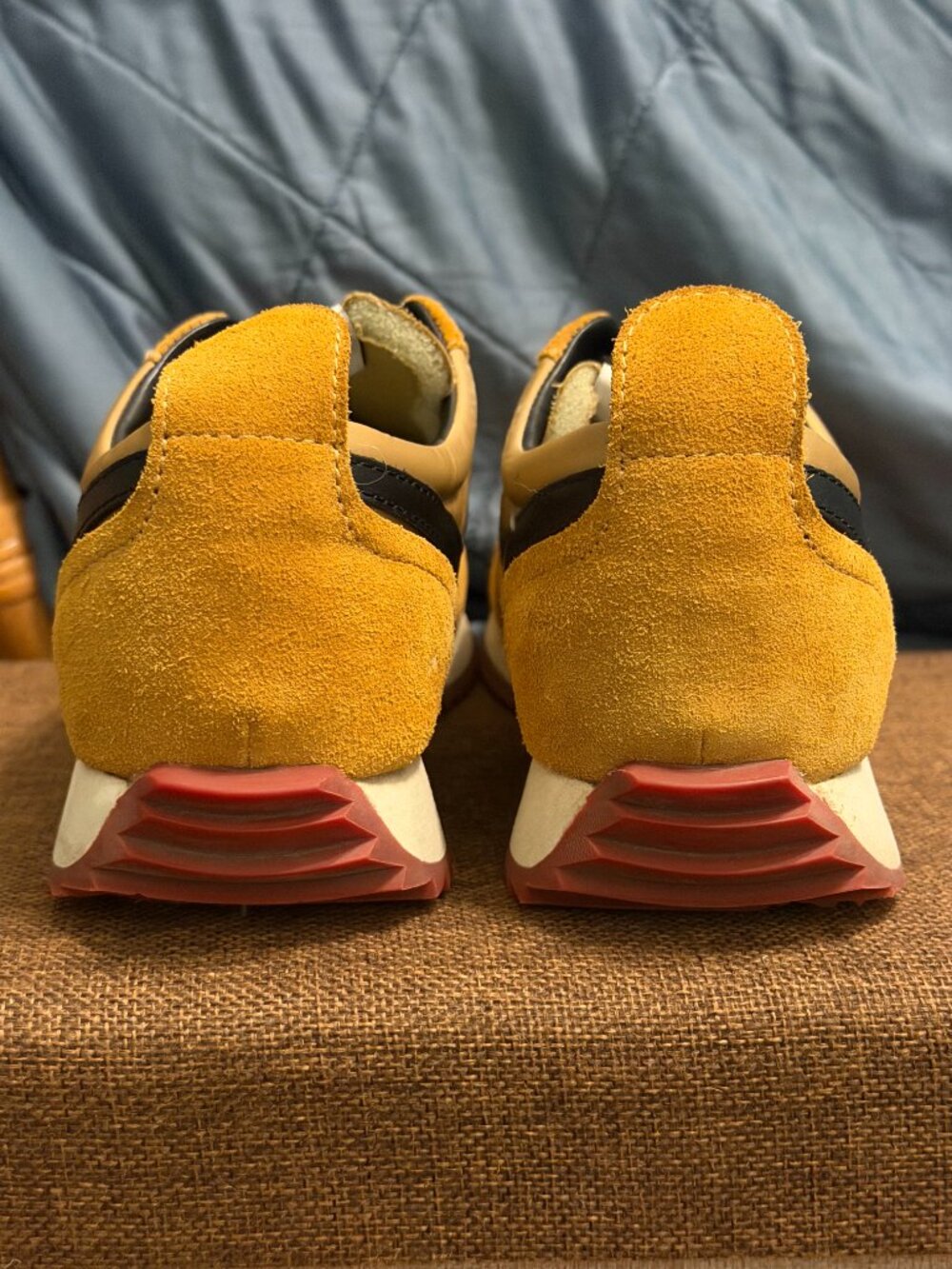 Rag & Bone Retro Runner Sneakers in Mustard - Women's Size 8 - Picture 7 of 13